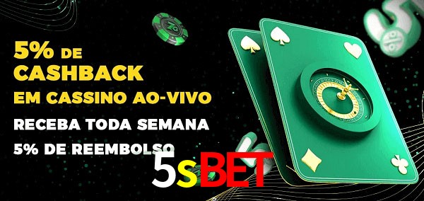 Promoções do cassino ao Vivo 5sbet